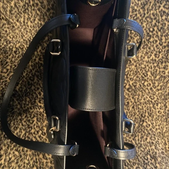 Coach Maggie Tote Bag In Signature Leather - Picture 5 of 7